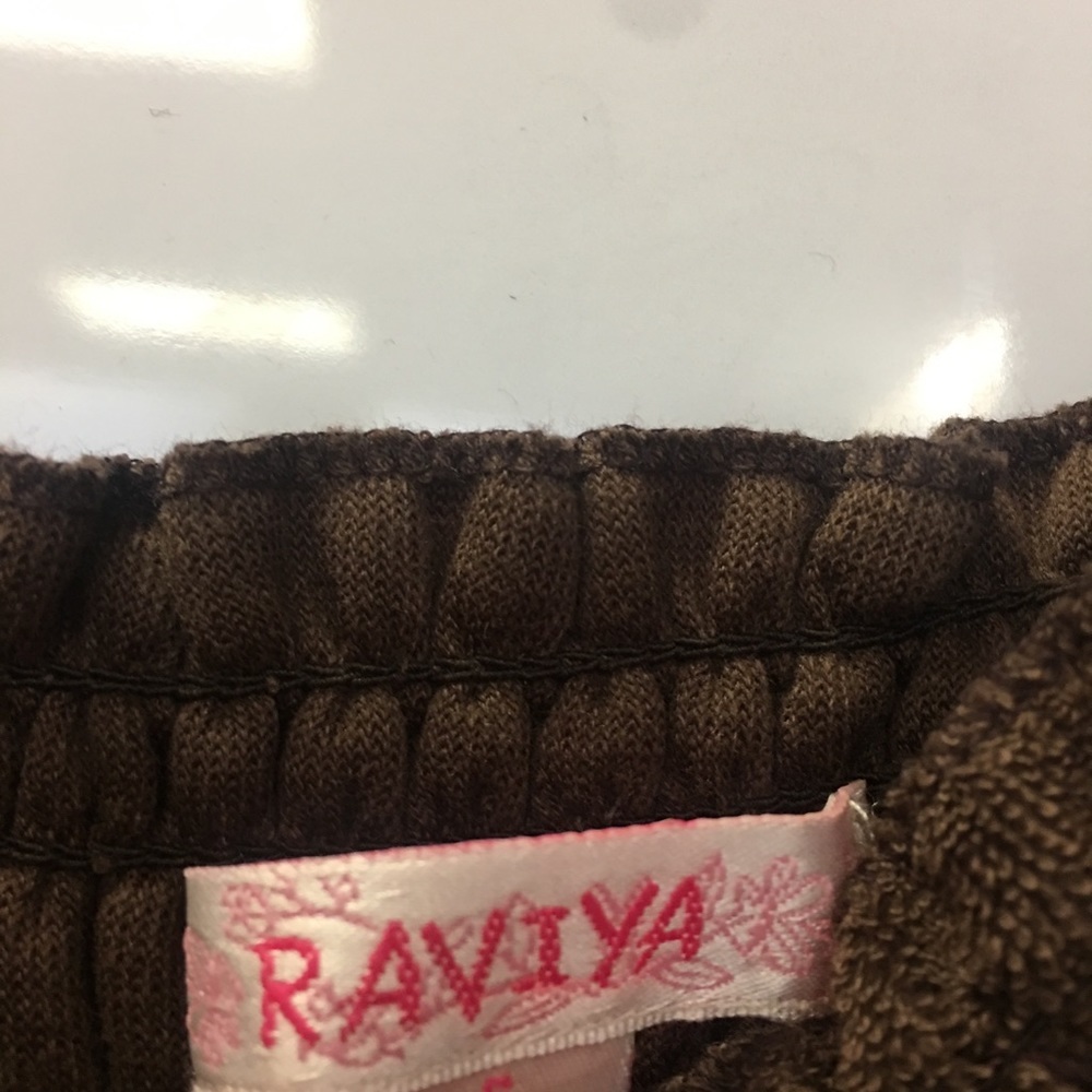 RAVIYA BROWN terry cloth beach Dress sz s - Picture 2 of 2